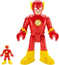 Fisher-Price Imaginext DC Super Friends The Flash XL, Figura extra-grande super-herói para crianças pré-escolares de 3 a 8 anos