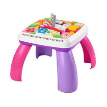 Fisher-Price Laugh & Learn Around The Town Learning Table, Pink Interactive Play Center com Smart Stages Conteúdo de Aprendizagem para Bebês e Crianças com Idades de 6 Meses ou Mais