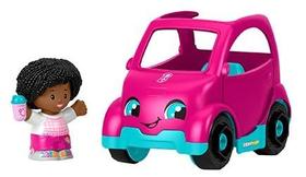 Fisher-Price Little People Barbie Conversível Rosa com Figura Brinquedo para Crianças Pequenas