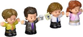 Fisher-Price Little People Collector the Office Figure Set, 4 Figuras de Personagens do Programa de TV americano em um Pacote Giftable