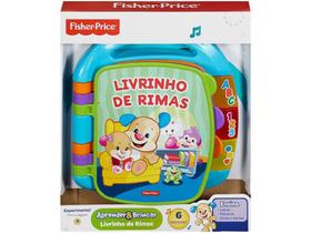 Fisher Price Livrinho De Rimas Didático C/ Luz e Som - CDH62