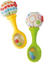 Fisher-Price Maracas Divertidas Ver/Amarelo