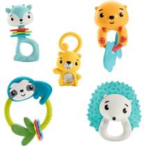 FISHER-PRICE Newborn TOYS Chocalhos dos Sensimals Unitário Sortidos