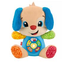 Fisher-Price Pelúcia Cachorrinho Aprenda Comigo com Sons JFD19 - Mattel