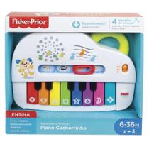 Fisher Price Piano Cachorrinho - Aprender e Brincar - Mattel