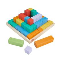 Fisher-Price Pirâmide de Blocos de Madeira - Mattel