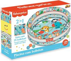 Fisher Price Piscina de Bolinhas com 25 Bolinhas Fun F00537