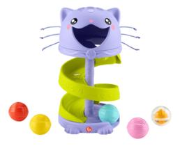 Fisher Price Torre De Bolinhas Gatinho Mattel Cor Colorido