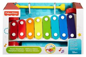 Fisher Price Xilofone Clássico Brinquedo de Som Mattel CMY09 Fisher Price Xilofone Clássico Brinquedo de Som Mattel CMY09