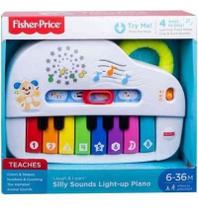 FisherPrice Aprender e Brincar Brinquedo para Bebês Piano Cachorrinho Mattel Gfx34