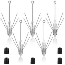 Fishing Sinker Sputnik, 5 peças de aço inoxidável, 90 mL, água salgada
