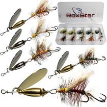 Fishing Spinner RoxStar Fly Strikers 1/8 onças S1 Trout Bass Fishing Spinner RoxStar Fly Strikers 1/8 onças S1 Trout Bass