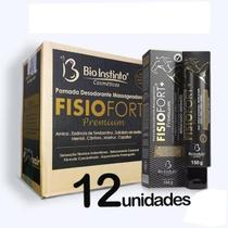 Fisiofort Premium Pomada Massageadora 150Gr Preta Bio