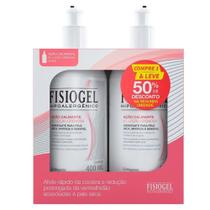 Fisiogel A.I Loção Cremosa Pele Seca Sensível 400ml Kit 02un