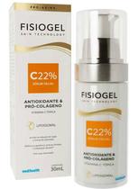 Fisiogel c 22 serum facial 30ml antioxidante uso diario