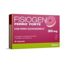Fisiogen Ferro Forte Com 30 Capsulas 30mg - Zambon