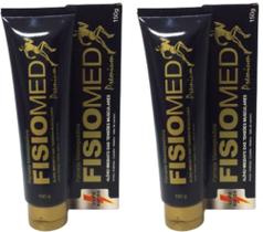 FISIOMED POMADA GEL PARA MASSAGEM 150gr - DEMAZON KIT 2 UND.