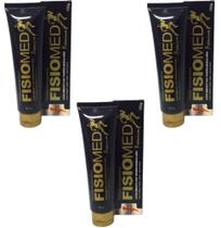 FISIOMED POMADA GEL PARA MASSAGEM 150gr - DEMAZON KIT 3 UND.