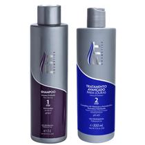 FIT COSMETICS Kit Shapoo 1L e Tratamento Avançado Para Loiras 500ML Step 1 e 2