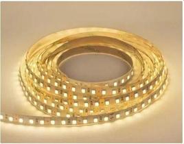Fita 3528 120 led ip20 12v branco quente