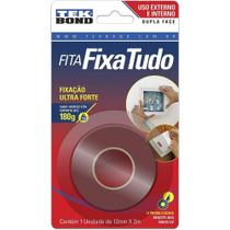 Fita Acrílica Dupla Face Externa 12mm x 2m Tekbond