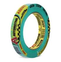 Fita Adere Crepe Adesiva Automotiva Verde 18mm 40m