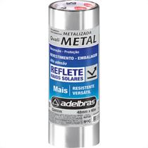 Fita Ades Adelbras Metalizada 48Mmx40Mt - Kit C/5 Unidades Fita Ades Adelbras Metalizada 48Mmx40Mt - Kit C/5 Unidades