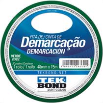 Fita Ades Demarcacao Tekbond Verde 48Mmx15M Fita Ades Demarcacao Tekbond Verde 48Mmx15M