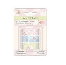 Fita Adesesiva Washi Tape Soho15x5 Cm Blister C/3 Fita Adesesiva Washi Tape Soho15x5 Cm Blister C/3