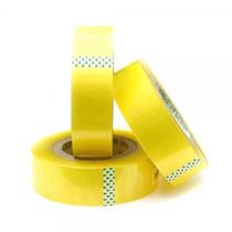 Fita Adesiva 12mmX20m Transparente Cor Mel PCT C/10 - Nastro