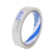 Fita Adesiva 18mmx50m Delfix Cristal Pacote com 07 Unidades