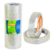 Fita Adesiva 24mm X 50m Transparente Koretech - Pacote c/10 Unidades