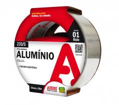Fita Adesiva Aluminio 25x30m 233S Adere