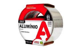 Fita Adesiva Aluminio 50mmx30m Prata Adere Ef* Fita Adesiva Aluminio 50mmx30m Prata Adere Ef*