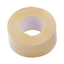 Fita Adesiva Branca De PVC Impermeável Super Forte Para Pia De Banheiro E Cozinha 1 Rolo