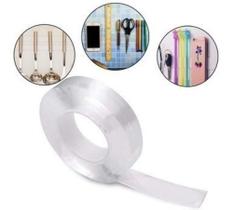 Fita Adesiva Colante fixa Objetos Gruda Adere 5 Metros Multi-uso Tape Fita Adesiva Colante fixa Objetos Gruda Adere 5 Metros Multi-uso Tape