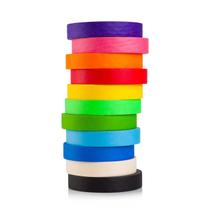 Fita adesiva colorida Craftzilla, pacote múltiplo de 11 rolos, 50 m x 2,5 cm