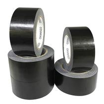 Fita adesiva COSIMIXO, pacote com 5, preta, resistente, 5 cm x 27 m