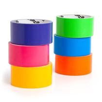 Fita adesiva Craftzilla Rainbow Colorida 6 rolos 10m x 5cm