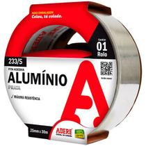 Fita Adesiva de Aluminio 25MM X 30M Adere 233S