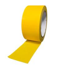 Fita Adesiva de Demarcação PVC Amarela 50mmx30m Nastro