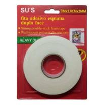 Fita Adesiva De Espuma Dupla Face 1,8 cm 5 metros Quadros