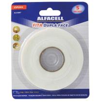 Fita adesiva de espuma dupla face 5 metros - ALFACELL