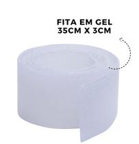 Fita Adesiva de Gel 35cm x 3cm Para Cicatrizes e Queloides - Siliforma