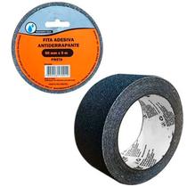 Fita Adesiva de PVC Antiderrapante Segura 50 mm X 5 m Preta Fita Adesiva de PVC Antiderrapante Segura 50 mm X 5 m Preta