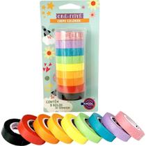 Fita Adesiva Decorada Creative Papel Colorida 12X10