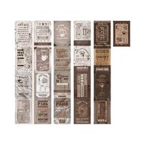 Fita Adesiva Decorativa Circular Para Receitas, Filmes, Bilhetes De Café, Fita De Raiz Para