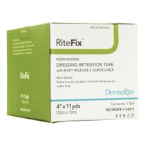 Fita adesiva DermaRite RiteFix 10 cm x 10 m sem látex Fita adesiva DermaRite RiteFix 10 cm x 10 m sem látex