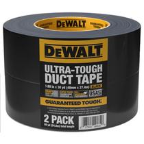 Fita Adesiva DEWALT Ultra Tough - 48mm x 27,4m - 2 Rolos - Alta Resistência Fita Adesiva DEWALT Ultra Tough - 48mm x 27,4m - 2 Rolos - Alta Resistência