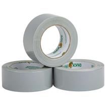 Fita Adesiva Duck Tape Cinza Pombo - 3 Rolos de 30m (242910)